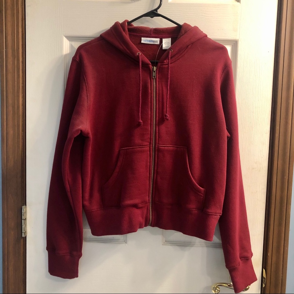 Zip-up sweatshirt